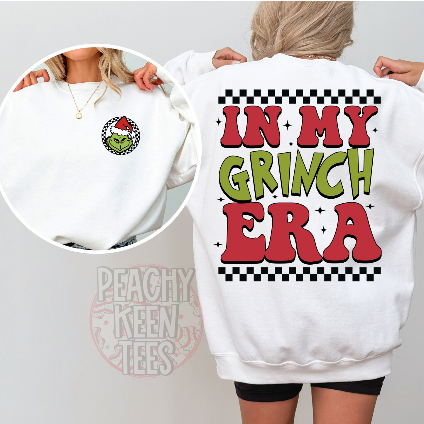 In My Grinch Era Checkered