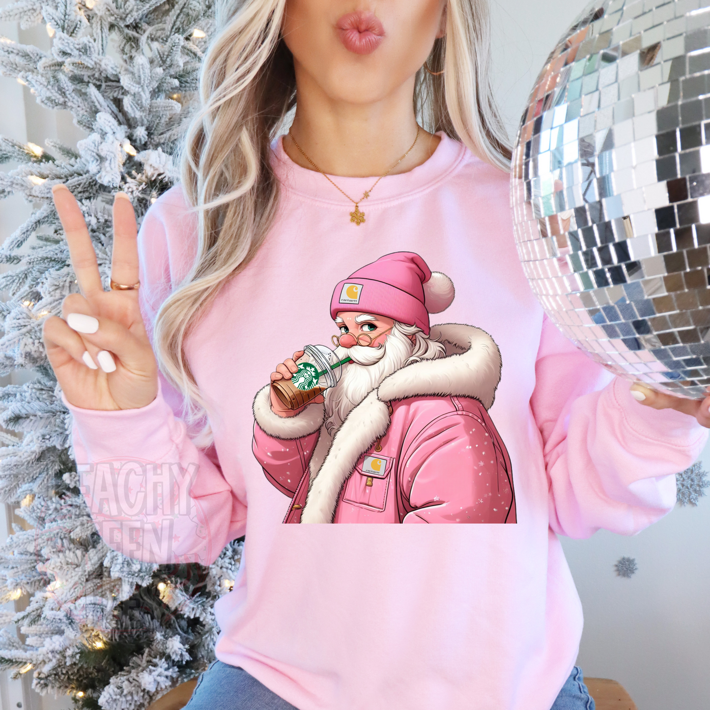 Pink Santa
