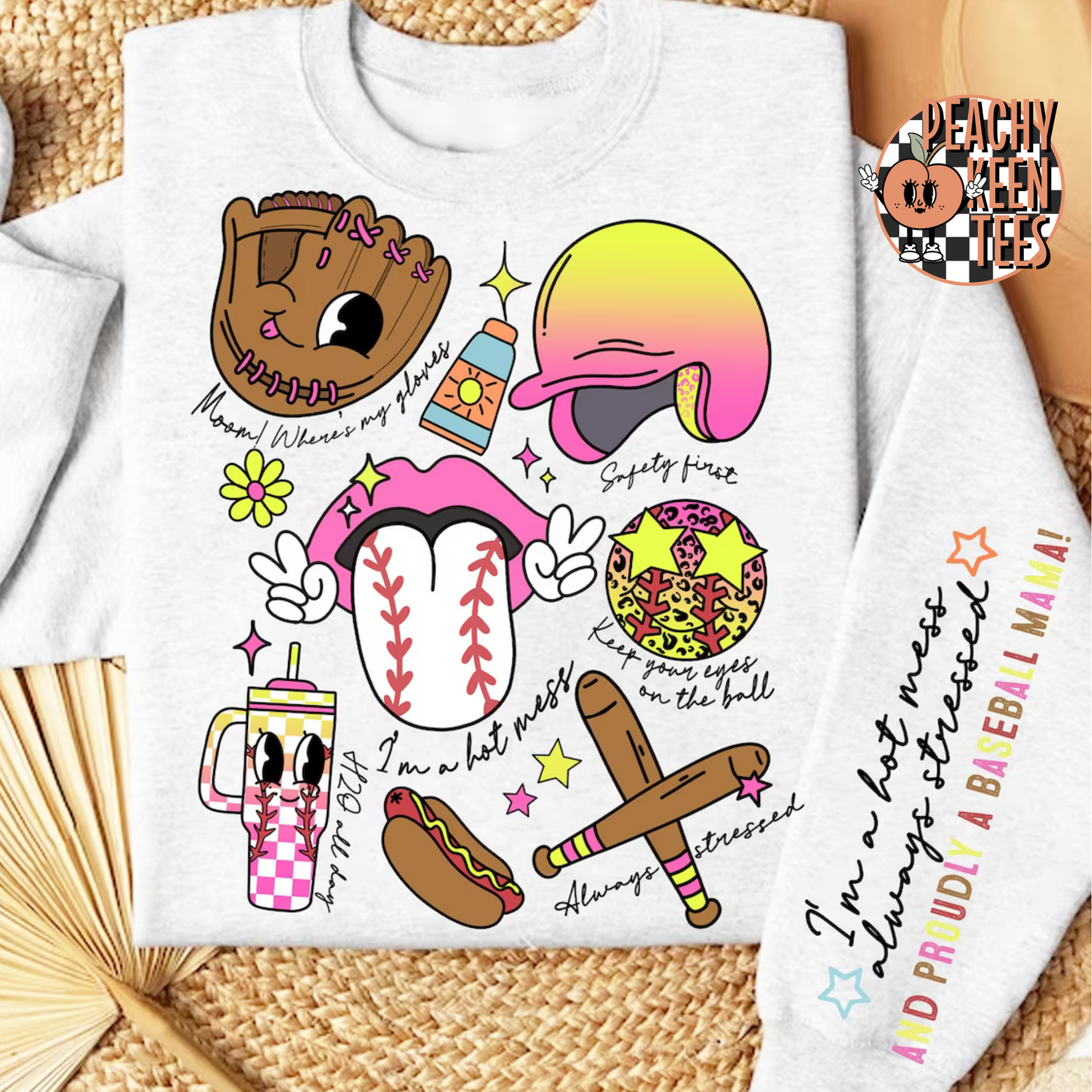 Loud and Proud Baseball - Pink
